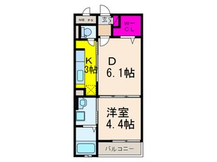 ルミナス　ハートの物件間取画像